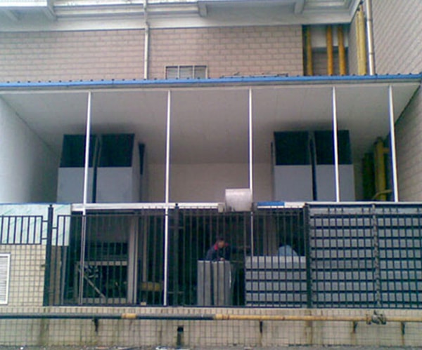 中國(guó)銀行鄭州隴西支行熱泵機(jī)組噪音治理項(xiàng)目